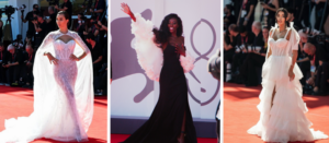 Gli abiti Demetrios incantano sul Red Carpet della 82ª Mostra del Cinema di Venezia