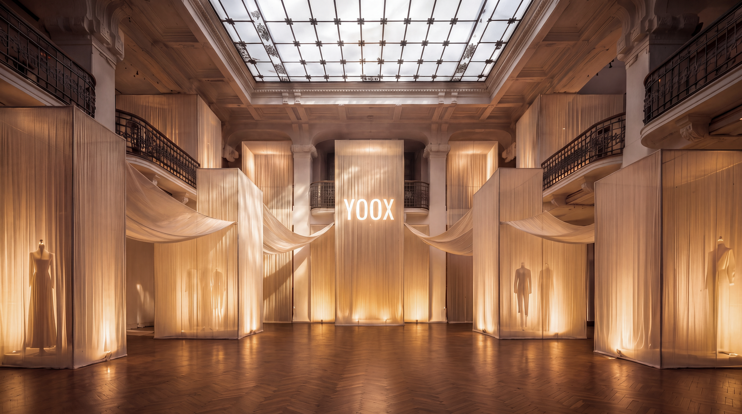 YOOX Camerino torna alla Milano Fashion Week, presentato da Bronda Architects